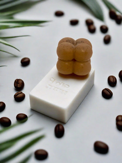 Encanto Tropical: Jabón Exfoliante de Café y Coco